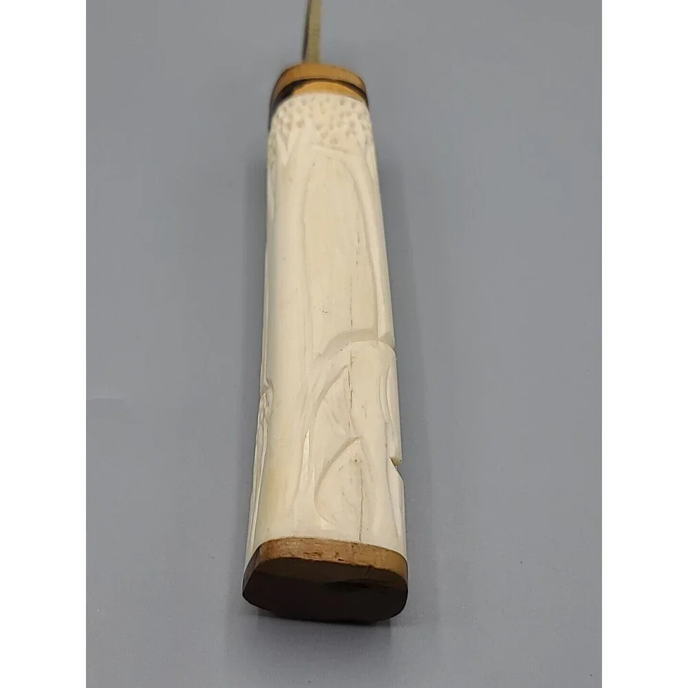 Barware Vintage 7 Inch Hand Carved Brass Elephant Carving Bottle Opener